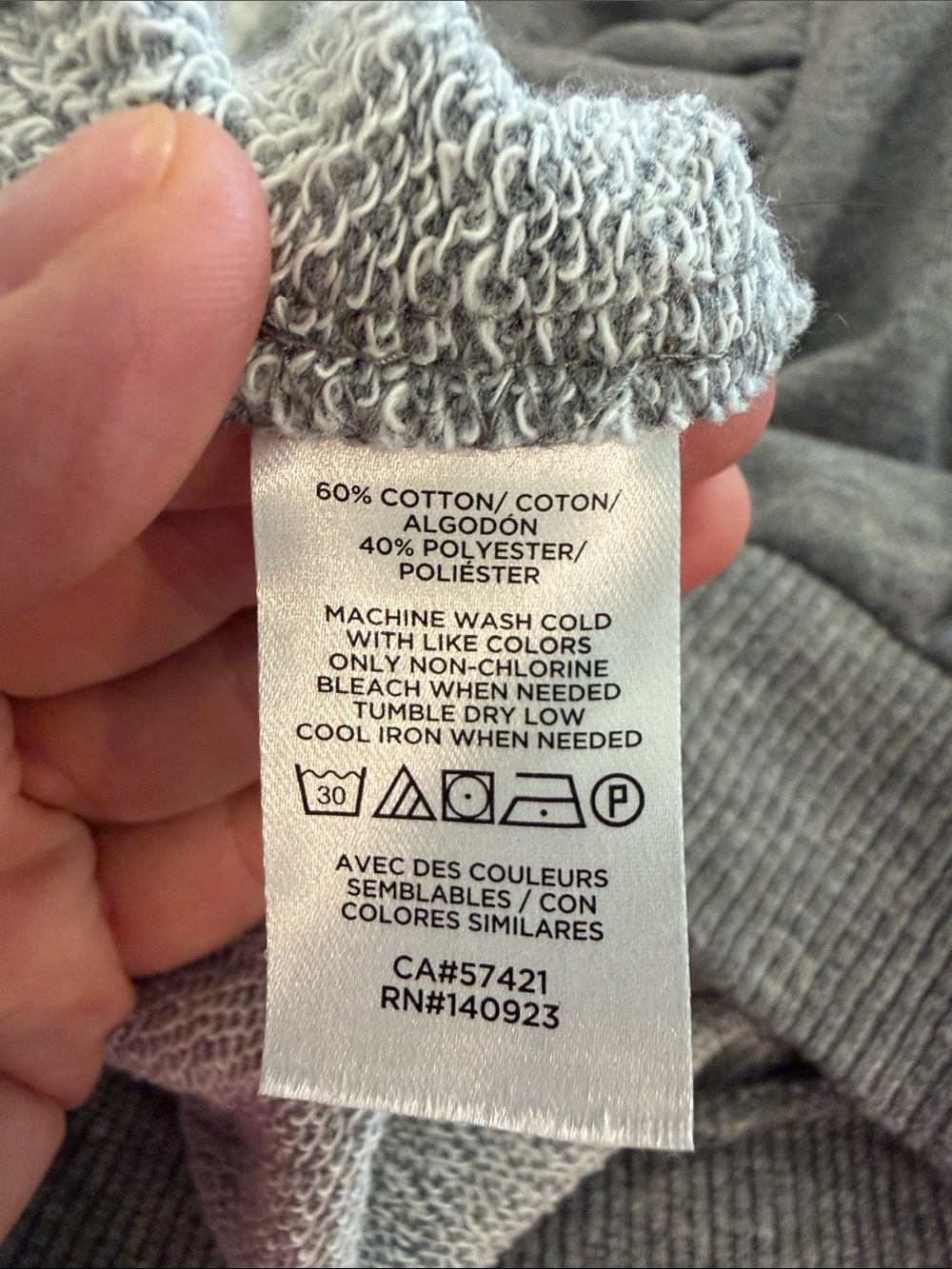 LOFT Short Puff Sleeve Sweater - Gray - Picture 4 of 4
